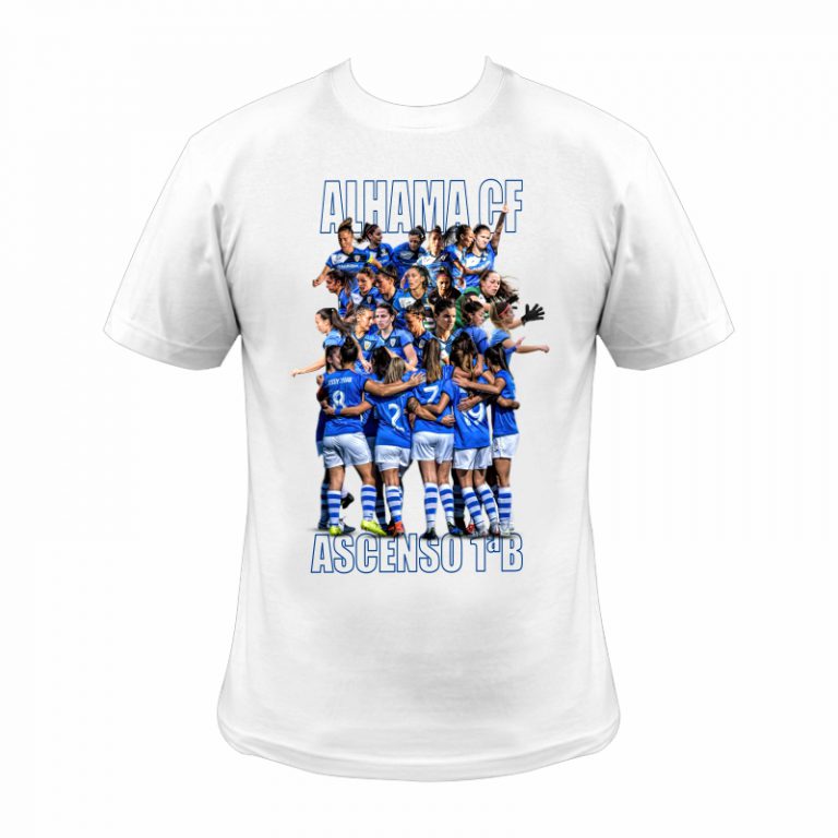 Camiseta Unisex Conmemorativa Ascenso 18 19 Alhama CF Femenino